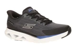 Skechers GLIDE STEP 221040 BKCC schwarz - sportliche Halbschuhe f?r Herren