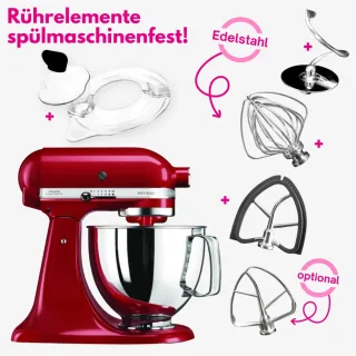 KitchenAid Profi Power-Set: KitchenAid Artisan Küchenmaschine 4,8 L...