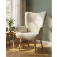 INOSIGN Relaxsessel KEADY, Hochlehnsessel, TV-Sessel, Relaxsessel, Ohrensessel mit stabilem Echtholzgestell