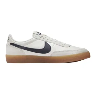 Nike - Sneaker für Damen, Leder, Flach (Weiß/Grau/Gummi Rosa)