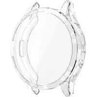 Wigento Smartwatch-Hülle Full Cover für Xiaomi Watch 5 Electroplated TPU 360 Grad Transparent, Full TPU Schutzhülle, nahtlose Passform