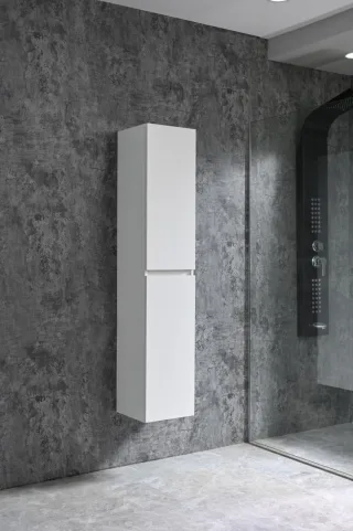 Neuesbad Serie 70 Hochschrank B:30, H:150, T:30cm, weiss NBHT00002