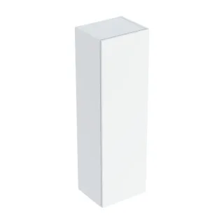Geberit Smyle Square Mittelhochschrank 500361001 36x118x29,9cm, 1 Tür, weiß hochglanz