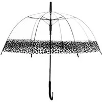 Susino Stockregenschirm mit Leopardenmuster - Stabil & windsicher - ø85 cm
