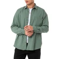 RedBridge Jeanshemd Oversized aus Baumwolle mit Brusttasche Casual