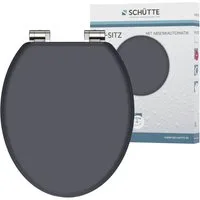 Schütte WC-Sitz SPIRIT, mit Absenkautomatik und MDF-Holzkern