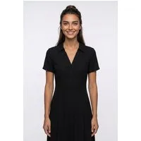 Vero Moda Blusenkleid VMJOSIE S/S CALF SHIRT DRESS WVN GA Viskosemischung, regular fit