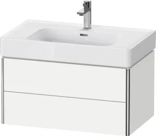 Duravit XSquare Waschtischunterbau wandhängend Weiß Supermatt 784x470x397 mm - XS4399084840000 XS4399084840000