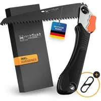 Hardtwerk® Klappsäge mit Safety Lock (210mm), Handsäge Astsäge Klappsäge für Holz Garten Outdoor klappbar