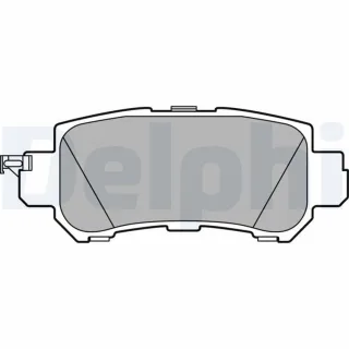 Delphi Bremsbel?ge hinten Mazda Cx-3 Cx-5
