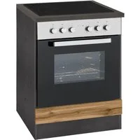 KOCHSTATION Herdumbauschrank KS-Tulsa 60 cm breit, für Einbau-Herdset