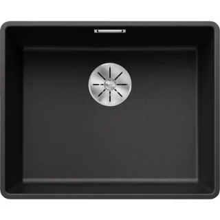 Blanco Subline 500-f Spüle 523532 52,7x42,7cm, PuraDur anthrazit, für Unterbau
