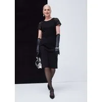 MADELEINE Jerseykleid Jersey-Kleid mit Spitze