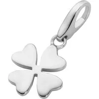 GIORGIO MARTELLO MILANO Charm-Einhänger Kleeblatt, Silber 925