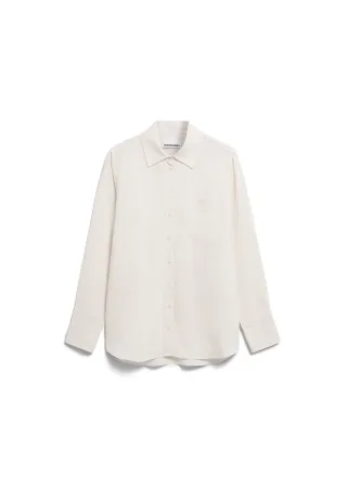 Armedangels - LINEN BLEND SHIRT BLOUSE oatmilk - Gr. - XS