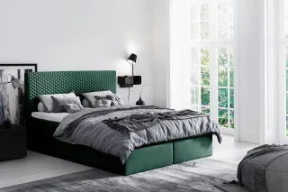 Boxspringbett Schlafzimmerbett SERGIO 120x200cm
