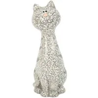 Trend Line Dekofigur TrendLine Dekofigur Katze Terrakotta 26 x 10 cm
