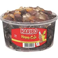 HARIBO Süßigkeit Happy Cola, 150 Stück /1200 g