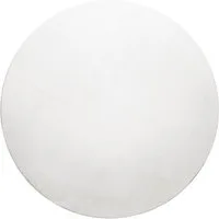 Homie Living Teppich Villa Rosso, rund, Höhe: 15 mm, Kurzflor, Uni-Farben, leicht glänzende Optik
