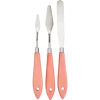 VBS Malerspachtel Malspachtel & Palettmesser 3 Stück