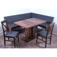 Stolebaenk Eckbankgruppe Nardone EBG Old Style, (Eckbankgruppe, Eine Eckbank, einen Tisch, zwei Stühle), Set, bestehend aus 1 x Eckbank, 1x Tisch, 2 x Stuhl