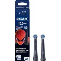 Oral-B Aufsteckbürsten iO Kids 6+ Marvel Spiderman, Sanft zu wackeligen Zähnen & Zahnfleisch, ab 6 Jahren