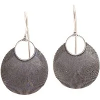 Guru-Shop Paar Ohrhänger Tribalohrringe aus Messing, Boho Ethnoohrringe,..