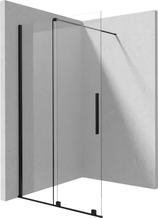 Neuesbad SLIDING WALK-IN, Schwarz 100X195CM NB1DEKTJN30R1