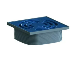 Dallmer Aufsatz DallDrain Pure, ultramarinblau, 120 x 120 mm, 518217 518217
