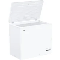 Haier Gefriertruhe HCE200D, 91.5 cm breit, 196 l, 1 Metallkorb, LED Beleuchtung, Temperaturanzeige, Tauwasserablauf