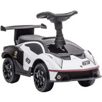 AIYAPLAY Elektro-Kinderauto Rutscher Lamborghini-lizenziert, Rutscherauto mit Soundeffekten, Belastbarkeit 25 kg, (1-tlg), 67L x 28B x 38H cm