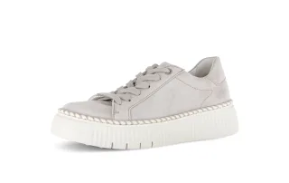 pius gabor - Sneaker low Rauleder beige beige - Gr. - 5.5 UK