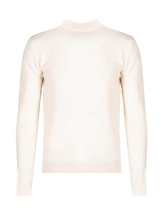 Takeshy Kurosawa Pullover Lupetto Herren cremig