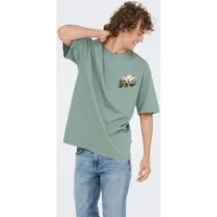 ONLY & SONS T-Shirt ONSFRANK RLX SS TEE NOOS Baumwolle, relaxed fit