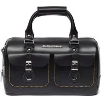 DR. MARTENS Henkeltasche, Damen Handtasche, Umhängetasche mit edlem Logo-Schmuckelement
