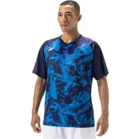 Yonex T-Shirt Crew Neck Club Team YM0033 (100% Polyester) 2025 navyblau Herren