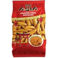 XOX Knabberei, XOX Reiscracker Kakinotane Tomate asiatischer Snackgenuss 150g