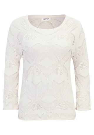 CARTOON - Strickpullover pearled ivory - Gr. - 44