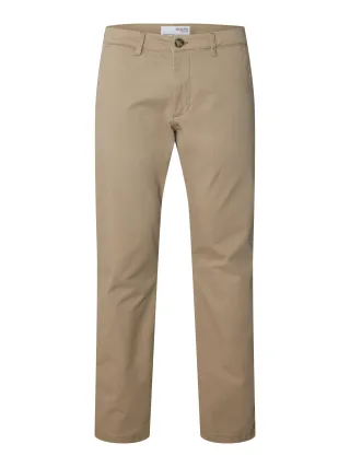 selected men - SLM175-SLIM NEW MILES FLEX PANT NOOS Grau - Gr. - 32