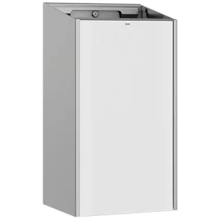 KWC Aquarotter Abfallbehälter, EXOS, Edelstahl, AP, 300x573x250 mm, Front ESG weiß, 30l, 2030025228 2030025228