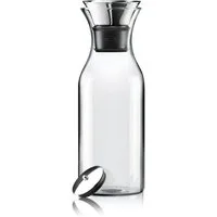 Eva Solo Karaffe Kühlschrankkaraffe 1 l klar, (1-tlg), Kühlschrankkaraffe, Ø10cm, Borosilikatglas