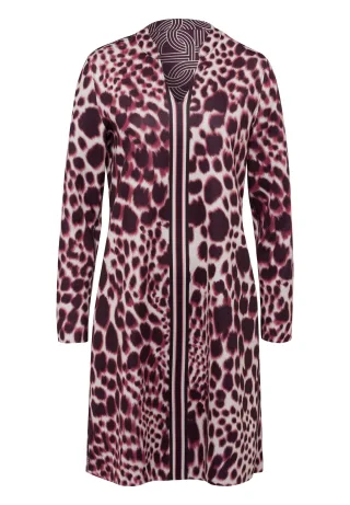 tuzzi - Wendekleid GLAM ON TRACK in zwei Designs mulberry/ecru - Gr. - 40