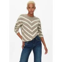 ONLY Strickpullover ONLELIZA L/S PULLOVER KNT NOOS Kunstfaser, regular fit