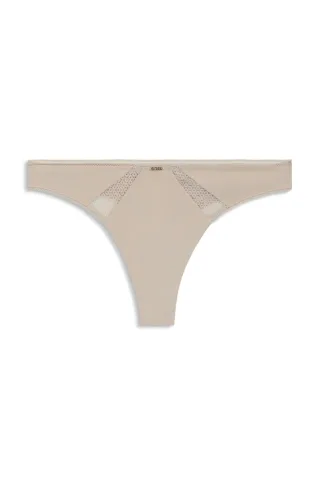 BOSS Womenswear Black - THONG_B.PURE Light Beige - Gr. - L