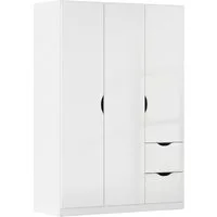rauch Kleiderschrank Freiham mit Griffmulden und Schubkästen
