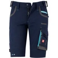 Engelbert Strauss Shorts Damen Arbeitsshorts e.s. motion 2020 Blau – Workwear-Short