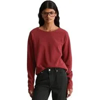 Marc O'Polo DENIM Langarmshirt aus weichem Waffle-Jersey