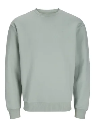 JACK&JONES - JJEBRADLEY SWEAT CREW NOOS PLS Iceberg Green