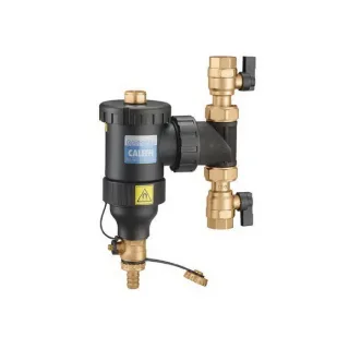 Caleffi Dirtmag Schlammabscheider 545346 1", Technopolymer-Gehäuse, mit Magnet, IG-Anschlüsse