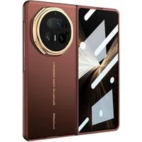 Wigento Handyhülle Für Honor Magic V5 GKK Ultra Dünne Full Cover Schutz Hülle Rot, Ultra dünn, integrierte Schutzfolie